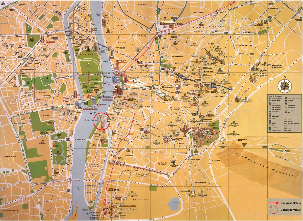 Cairo city map